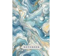 Glossy Marble Collection Notebook/Journal: A5 200 Lined Pages