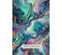 Glossy Marble Collection Notebook/Journal: A5 200 Lined Pages