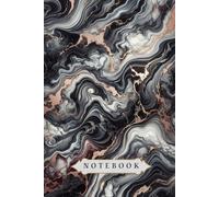 Glossy Marble Collection Notebook/Journal: A5 200 Lined Pages