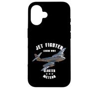 Gloster Meteor WW2 Jet Fighter Custodia per iPhone 16