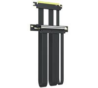 GLOTRENDS 400 mm PCIe 5.0 Cavo riser per RTX5090 RTX4090 RX9070 RX7900, compatibile con GPU PCIe 5.0/4.0, angolo retto di 90 gradi per montaggio verticale della GPU