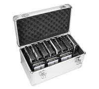 GLOTRENDS B42 Scatola di Protezione per archiviazione su Disco Rigido per HDD 8 x 3,5 Pollici e SSD 6 x 2,5 Pollici