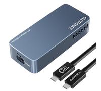 GLOTRENDS EM6003 Case SSD NVMe M.2 da 80 Gbps, compatibile con Thunderbolt 5/4/3/USB4 e USB 3.2 (20Gbps)/3.1/3.0/2.0, fino a 7.000 MB/s con bus PCIe 4.0 x4, supporta SSD da 8 TB, controller JHL9480 B2