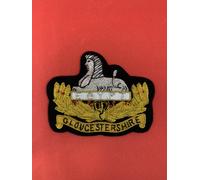 Gloucestershire Reggimento Deluxe Giacca Distintivo Gr Ricamato Lingotto Filo