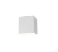 Gloupie Applique Da Esterno Kelly,Alluminio Bianco,IP54, Potenza Massima 5W Luce