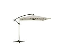 Gloupie Ombrellone Crilly Reclinabile a Braccio, Rettangolare 2x3 Metri,Ecru, St