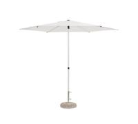 Gloupie Ombrellone Elix, Rotondo da 270 cm con Palo Centrale da 38 mm,Ecru, Stru