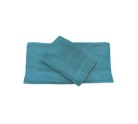 GLOUPIE Set 2 Asciugamani Bagno Viso E Bidet In 100% Spugna Di Puro Cotone In Ti