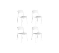 GLOUPIE Set 4 Sedie Ralph In Polipropilene Solido E Resistente Alle Intemperie B