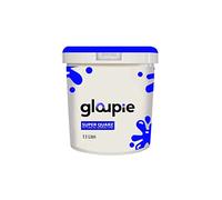 GLOUPIE SUPER QUARZ Pittura Al Quarzo Per Esterno Resistente Alle Intemperie, 13 Litri, Bianco, Made In Italy