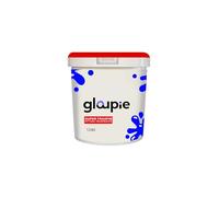 GLOUPIE SUPER TRASPIR Pittura All'Acqua Traspirante Per Pareti Per Tutti Gli Ambienti Interni, 5 Litri, Bianco, Made In Italy