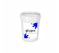 GLOUPIE SUPER WHITE Pittura Lavabile Acrilica Super Coprente Per Pareti Interne Ed Esterne, 1 Litro, Bianco, Made In Italy