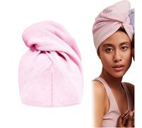GLOV Asciugamani per Capelli in Microfibra Turbante Asciugacapelli Universale Super Assorbente per Tutti i Tipi di Panno per asciugatura rapida
