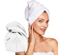 Glov Asciugamano Microfibra Turbante Wrap Microfibra per Capelli Asciugatura Rapida e per Ideale per Capelli Ricci e Lisci Perfetto per Palestra Viaggi Assorbente Compatto