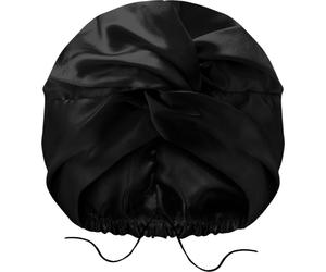 GLOV Double Layer Satin Bonnet turbante di raso Black 1 pz