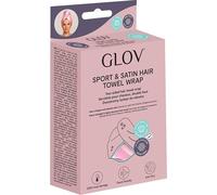 GLOV Double-Sided Sport and Satin Asciugamano double face rosa - Asciugamano capelli