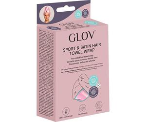 GLOV Double-Sided Sport and Satin Asciugamano double face rosa - Asciugamano capelli