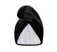 GLOV Cura dei capelli Turbante per capelli in microfibra satinata double-face Hair Wrap Satin Black 1 Stk.