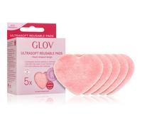 GLOV Heart-Shaped Ultrasoft dischetti struccanti lavabili 5 pz