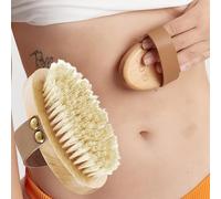 Glov Spazzola Dry Brushing Esfoliante Corpo per Pelle Liscia e Radiosa Setole Morbide in Nylon Massaggio Rilassante Stimola Circolazione Ideale per Routine di Bellezza Naturale