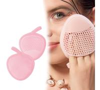 Glov Struccante Viso 2 in 1 con Pad in Silicone Morbido e Microfibra Ultra Fine per Pulizia Pori e Rimozione Trucco Cura Pelle Sensibile Compatto per Viaggio Asciugatura Rapida