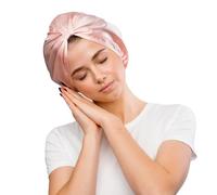 Glov Turbante Seta Capelli Ricci Notte Ricci Notte Accessorio Protezione per Protezione e Comfort Ideale per Tutti i Tipi di Capelli Design Versatile e Morbido Idratazione Lucentezza