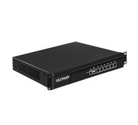 Glovary 1U Rackmount Firewall i5 3320M, 6 x i226V 2.5GbE LAN OPNsense Hardware, U6, AES-NI, 8GB RAM 128GB SSD, 19inch Home Lab Router PC, Network Firewall Appliance, VGA, COM