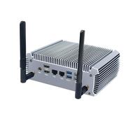 Glovary Mini PC Ryzen 7 Fanless Octa Core 7730U (up to 4.5GHz), Dual LAN Micro Office Desktop Computer, Barebone, NO RAM, NO NVMe SSD, 2HD, Radeon Graphics, WiFi6, BT5.2