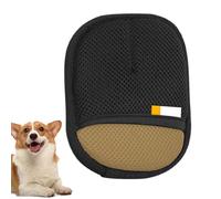 Glove di rimozione dei capelli per animali domestici - Brush in tessuto Gentle Gente di toelettatura per animali domestici | Guanti di lavaggio per cani con morbide punte di silicone | Guanti di rimoz