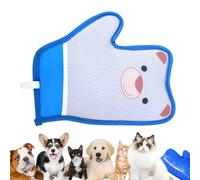 Glove Di Toelettatura Per Animali Domestici (22x28cm) | 30G Gentle Deseding Brush Glove | Massage Deseeding Glove Brush | Guanti Per La Depilazione Per Animali Domestici Per Cani, Gatti, Conigli E Cav