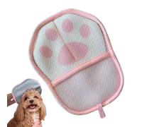 Glove di toelettatura per gatti - Dog Grooming Mitt Pet Glove Brush | Guanti per la depilazione per animali domestici | Rimozione manuale per lanugine per mobili adsorbosi elettrostatici Cuciture per