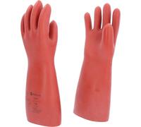 Glove for electricians with protective insulation, size 10, red