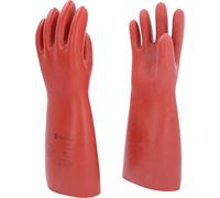 Glove for electricians with protective insulation, size 10, red
