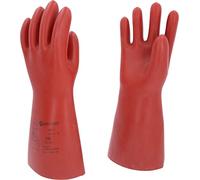 Glove for electricians with protective insulation, size 10, red
