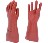Glove for electricians with protective insulation, size 10, red