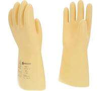 Glove for electricians with protective insulation, size 11, white