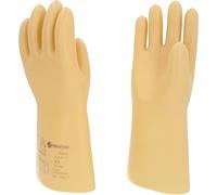 Glove for electricians with protective insulation, size 11, white