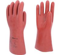 Glove for electricians with protective insulation, size 12, red