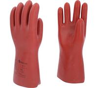 Glove for electricians with protective insulation, size 12, red