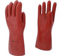 Glove for electricians with protective insulation, size 12, red