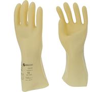 Glove for electricians with protective insulation, size 12, white