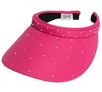 Glove It Cabana Stripe Borsa da Golf, Donna, Pink Bling Slide ON Visor, Pink Bling Slide ON