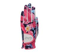 Glove It Ladies Golf Glove - Lightweight and Soft Cabretta Leather Golf Glove for Womens, Features UV Protection - Tropicana, Large, Left