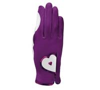 Glove It Ladies Golf Glove - Lightweight and Soft Cabretta Leather Golf Glove for Womens, Features UV Protection - Butterfly Wings (Right)