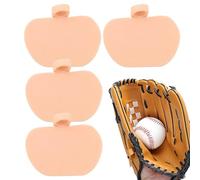 Glove Sting Pad, Baseball Hand Guard Pads, 4 X Baseball Sting Protector, Palm Protector for Gloves, Portable Accessories, Reusable Padded Inner Glove for Left and Right Hand