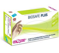 GLOVERLY GUANTI IN LATTICE BIANCO MONOUSO TAGLIA M 100 PEZZI,1 PACCO