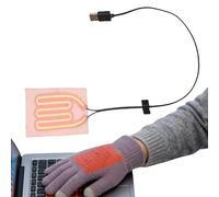 Gloves Heating Pad - Portable Heating Gloves | Electric Glovess Hand Warmer Pad | 5V Long-Lasting Fast Heatings | Fishing Cycling Reading Typing For Men Women Home Office Outdoor Commuting Hiking