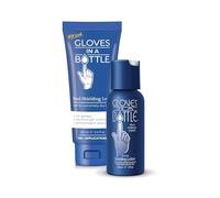 Gloves In A Bottle, lozione per schermatura mani, tubo da 100 ml e flacone da 60 ml Ideale per la pelle secca e pruriginosa. Non unge, priva di profumo. Ideale per asciugare le mani e piedi.