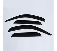GLOVET 4X Deflettore del Vento per Auto per Ford Ranger 2008-2011，Finestrino Dell'Auto Deflettori del Vento Alette Parasole