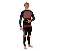 Glovii GQR Set Intimo Termoattivo Riscaldato | Maglia Elettrica A Maniche Lunghe Pantaloni | Elemento Riscaldante in Fibra di Carbonio, con Batteria Ricaricabile E Tasca | Nero, L